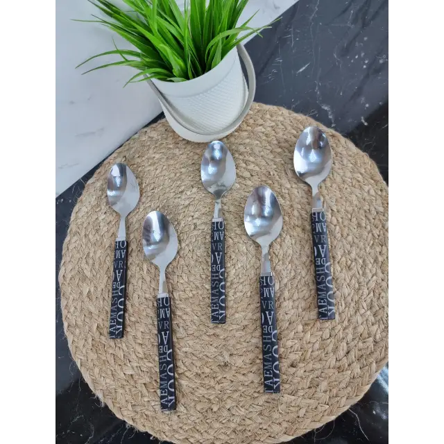 Набор столовых приборов 24-пр. с пластиковыми ручками 5245 ᐉ 5245 - - класная цена в ProPosud