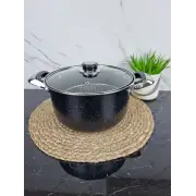 Кастрюля для фритюра 4,0л углеродистая сталь стекл.крышка 5821 ᐉ 5821 - - класная цена в ProPosud