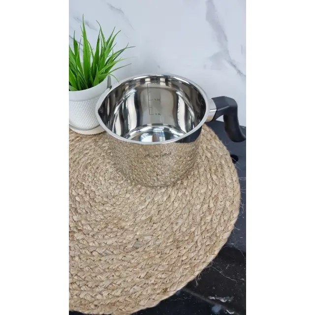 Молочник 1,5л нерж.сталь бакеліт.ручка 5843 ᐉ 5843 - - класная цена в ProPosud