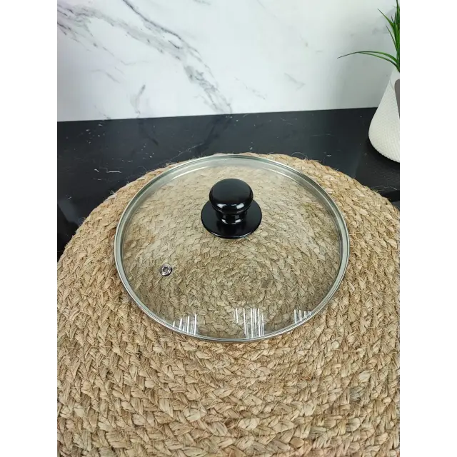 Сковорідка 22см антипр.покриття скл.кришка MR-1200-22 ᐉ MR-1200-22 - - класная цена в ProPosud