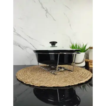 Марміт 1,5л 32,5см овальний керамічний скл.кришка Black MR-11361-74 ᐉ MR-11361-74 Black - - класная цена в ProPosud 2