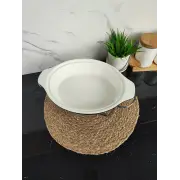 Марміт 1,5л 32,5см овальний керамічний скл.кришка Black MR-11361-74 ᐉ MR-11361-74 Black - - класная цена в ProPosud