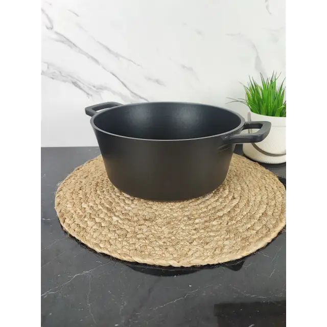 Каструля 6,3л антипр.покриття MR-4528 ᐉ MR-4528 - - класная цена в ProPosud