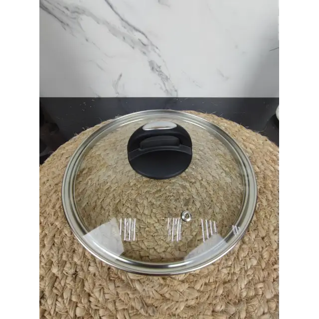 Сковорідка 28см антипр.покриття скл.кришка індукція QuanTanium MR-1207-28 ᐉ MR-1207-28 - - класная цена в ProPosud