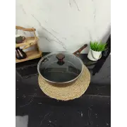 Сотейник 28см антипр.покриття скл.кришка Marble MR-1216-28 ᐉ MR-1216-28 - - класная цена в ProPosud