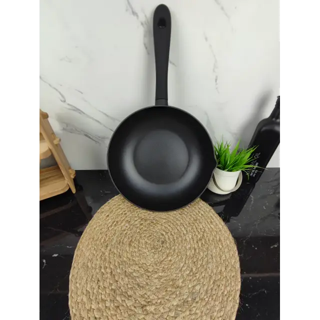 Сковорідка WOK 28см антипр.покриття індукція Soft-touch MR-1217-28 ᐉ MR-1217-28 - - класная цена в ProPosud