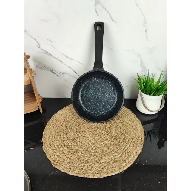 Сковорідка 20см антипр.покриття скл.кришка індукція Granite Cast MR-1225-20 ᐉ MR-1225-20 - - класная цена в ProPosud