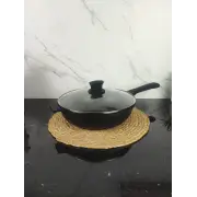 Сотейник 28см антипр.покриття скл.кришка індукція Granite MR-1226-28 ᐉ MR-1226-28 - - класная цена в ProPosud