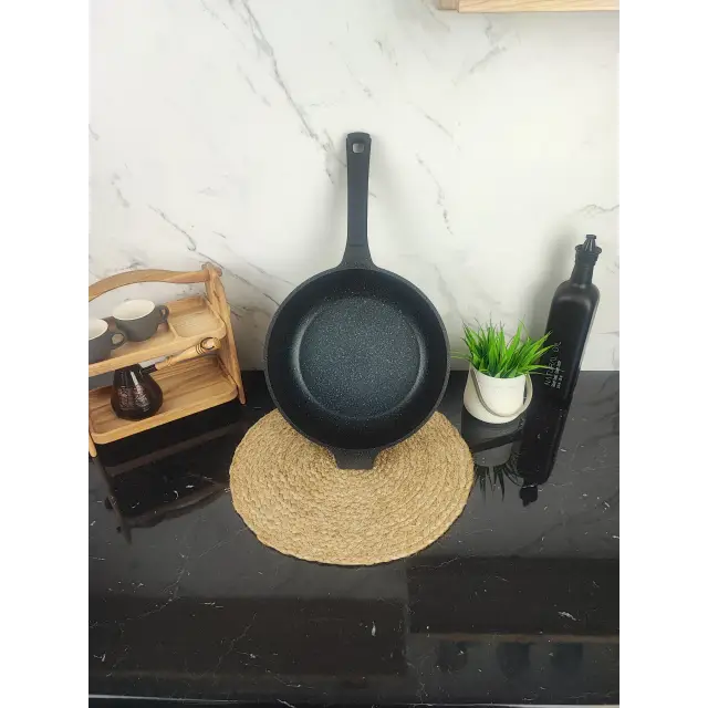 Сотейник 28см антипр.покриття скл.кришка індукція Granite MR-1226-28 ᐉ MR-1226-28 - - класная цена в ProPosud