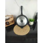 Сотейник 28см антипр.покриття скл.кришка індукція Granite MR-1226-28 ᐉ MR-1226-28 - - класная цена в ProPosud