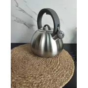 Чайник 2,8л зі свистком нерж.сталь Soft touch MR-1312 ᐉ MR-1312 - - класная цена в ProPosud