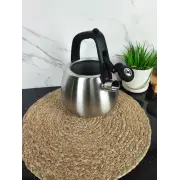 Чайник 2,5л зі свистком нерж.сталь MR-1318 ᐉ MR-1318 - - класна ціна в ProPosud