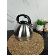 Чайник 4,3л зі свистком нерж.сталь MR-1319 ᐉ MR-1319 - - класная цена в ProPosud