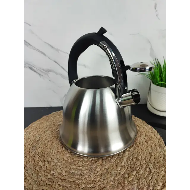 Чайник 3,0л зі свистком нерж.сталь MR-1320 ᐉ MR-1320 - - класная цена в ProPosud