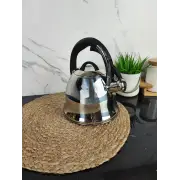 Чайник 2,2л зі свистком нерж.сталь MR-1320-S ᐉ MR-1320-S - - класная цена в ProPosud