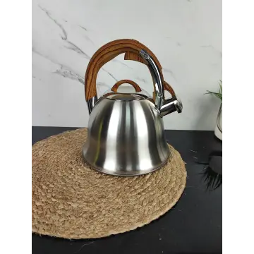 Чайник 3,0л зі свистком нерж.сталь MR-1320-W ᐉ MR-1320-W - - класная цена в ProPosud