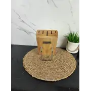 Набір ножів 6-пр. на дерев'яній підставці мет.ручки MR-1429 ᐉ MR-1429 - - класная цена в ProPosud