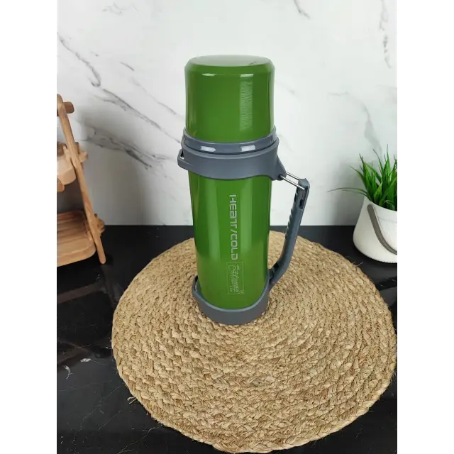 Термос 1,2л нерж.сталь Green MR-1631-120 ᐉ MR-1631-120 Green - - класная цена в ProPosud