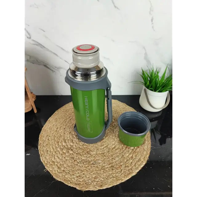 Термос 1,2л нерж.сталь Green MR-1631-120 ᐉ MR-1631-120 Green - - класная цена в ProPosud