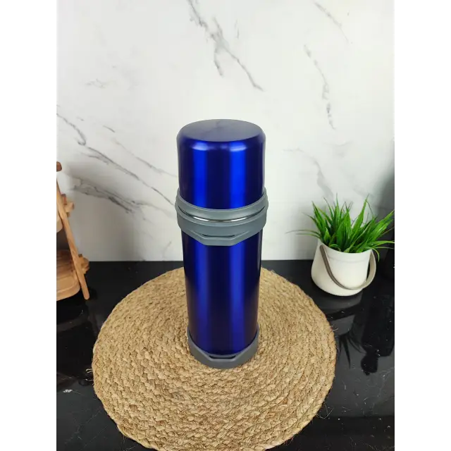 Термос 1,5л нерж.сталь Blue MR-1631-150 ᐉ MR-1631-150 Blue - - класна ціна в ProPosud