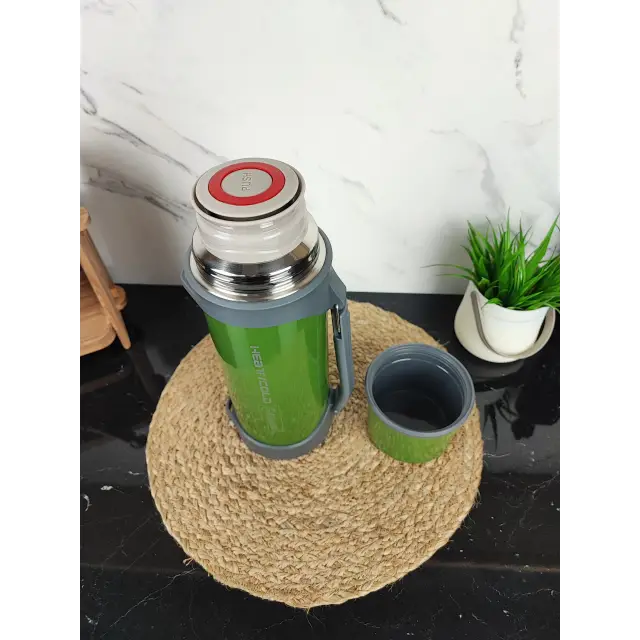 Термос 1,5л нерж.сталь Green MR-1631-150 ᐉ MR-1631-150 Green - - класна ціна в ProPosud