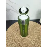 Термокухоль 320мл кнопка фіксатор нерж.сталь Green MR-1641-32 ᐉ MR-1641-32 Green - - класна ціна в ProPosud