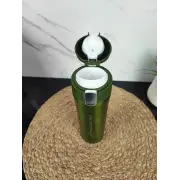 Термокухоль 450мл кнопка фіксатор нерж.сталь Green MR-1641-45 ᐉ MR-1641-45 Green - - класна ціна в ProPosud