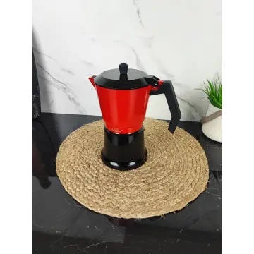 Кавоварка гейзерна 300мл алюмінієва Espresso Moka MR-1657-6 ᐉ MR-1657-6 - - класная цена в ProPosud