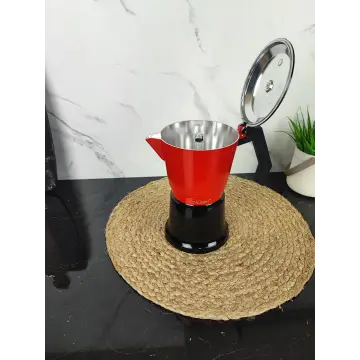 Кавоварка гейзерна 300мл алюмінієва Espresso Moka MR-1657-6 ᐉ MR-1657-6 - - класная цена в ProPosud 2