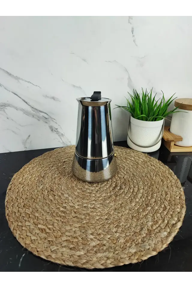 Кавоварка гейзерна 300мл нерж.сталь Espresso Moka MR-1660-6 ᐉ MR-1660-6 - - класна ціна в ProPosud