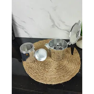 Кавоварка гейзерна 150мл алюмінієва Espresso Moka MR-1666-3 ᐉ MR-1666-3 - - класная цена в ProPosud 2