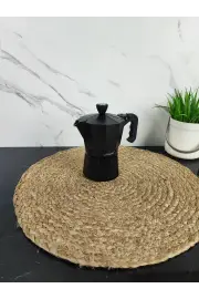 Кавоварка гейзерна 300мл алюмінієва Espresso Moka Black MR-1666-6 ᐉ MR-1666-6 Black - - класная цена в ProPosud