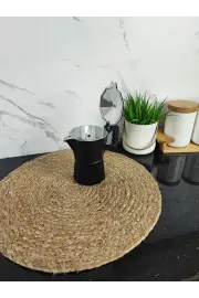 Кавоварка гейзерна 300мл алюмінієва Espresso Moka Black MR-1666-6 ᐉ MR-1666-6 Black - - класная цена в ProPosud