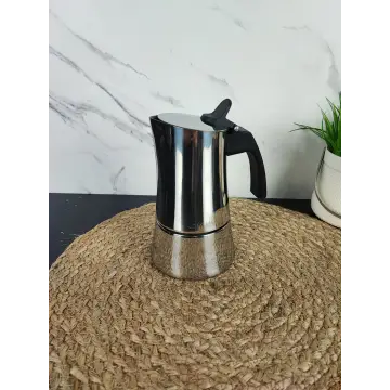 Кавоварка гейзерна 200мл нерж.сталь Espresso Moka MR-1668-4 ᐉ MR-1668-4 - - класная цена в ProPosud
