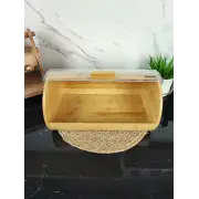 Хлібниця 36,5*22*16,5см корпусу дерево кр.платик MR-1674S ᐉ MR-1674S - - класная цена в ProPosud