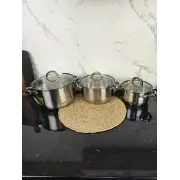 Набір посуду 6-пр. 1,5л 3,0л 5,0л MR-2120-6L ᐉ MR-2120-6L - - класна ціна в ProPosud