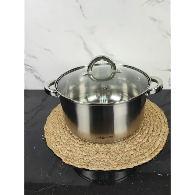 Набір посуду 12-пр. ківш 1,5л кастр. 1,5л 2л 2л 3л 5л MR-2120-12 ᐉ MR-2120-12 - - класная цена в ProPosud