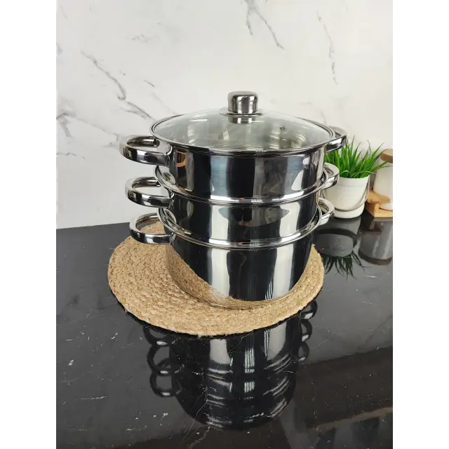 Пароварка 18см 2,0л нерж.сталі MR-2900-18 ᐉ MR-2900-18 - - класна ціна в ProPosud