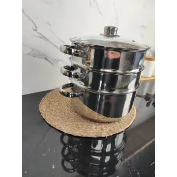 Пароварка 20см 3,0л нерж.сталі MR-2900-20 ᐉ MR-2900-20 - - класна ціна в ProPosud