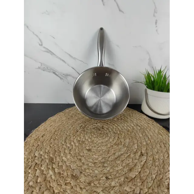 Ківш 1,25л нерж.сталь скл.кришка MR-3505-16S ᐉ MR-3505-16S - - класная цена в ProPosud