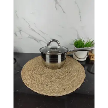 Ківш 2,1л нерж.сталь скл.кришка Basic MR-3513-16S ᐉ MR-3513-16S - - класная цена в ProPosud