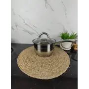 Ківш 2,1л нерж.сталь скл.кришка Basic MR-3513-16S ᐉ MR-3513-16S - - класная цена в ProPosud