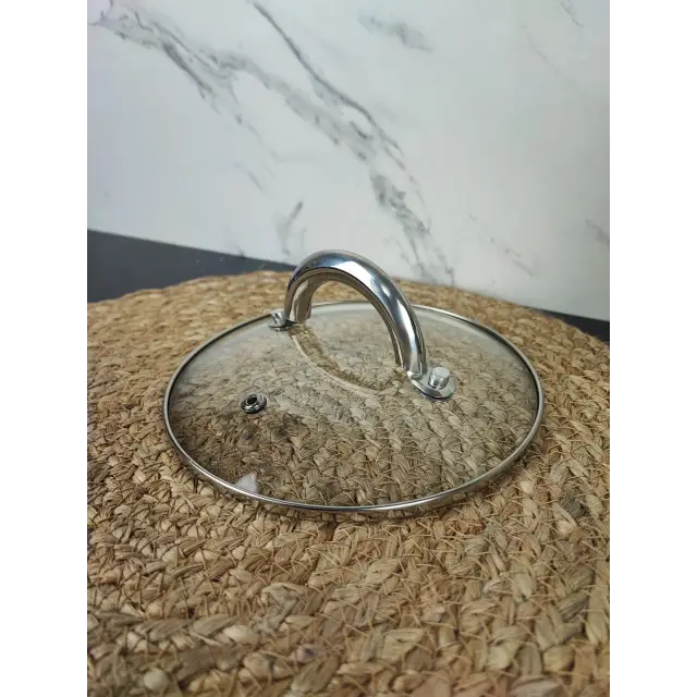 Ківш 2,1л нерж.сталь скл.кришка Basic MR-3513-16S ᐉ MR-3513-16S - - класная цена в ProPosud