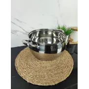 Каструля 6,4л нерж.сталь скл.кришка MR-3515-24 ᐉ MR-3515-24 - - класна ціна в ProPosud