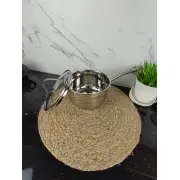 Ківш 1,8л нерж.сталь скл.кришка MR-3519-16S ᐉ MR-3519-16S - - класна ціна в ProPosud