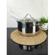 Каструля 2,5л нерж.сталь скл.кришка MR-3519-18 ᐉ MR-3519-18 - - класна ціна в ProPosud