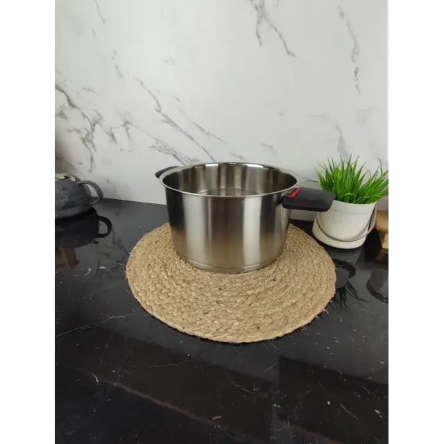 Каструля 1,6л нерж.сталь скл.кришка складані ручки MR-3530-16 ᐉ MR-3530-16 - - класная цена в ProPosud