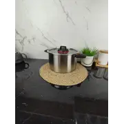 Каструля 3,2л нерж.сталь скл.кришка складані ручки MR-3530-20 ᐉ MR-3530-20 - - класная цена в ProPosud