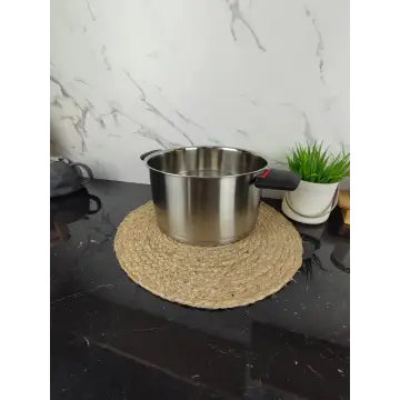 Каструля 4,2л нерж.сталь скл.кришка складані ручки MR-3530-22 ᐉ MR-3530-22 - - класна ціна в ProPosud 2