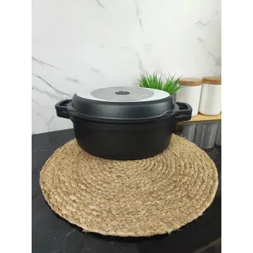 Каструля 6,7л антипр.покриття кришка-гриль Cast MR-4128 ᐉ MR-4128 - - класная цена в ProPosud